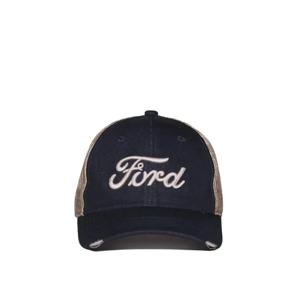 Outdoor Cap Standard Ford Auto‎ Car Frd16a Navy Natural Oatmeal One Size Fits